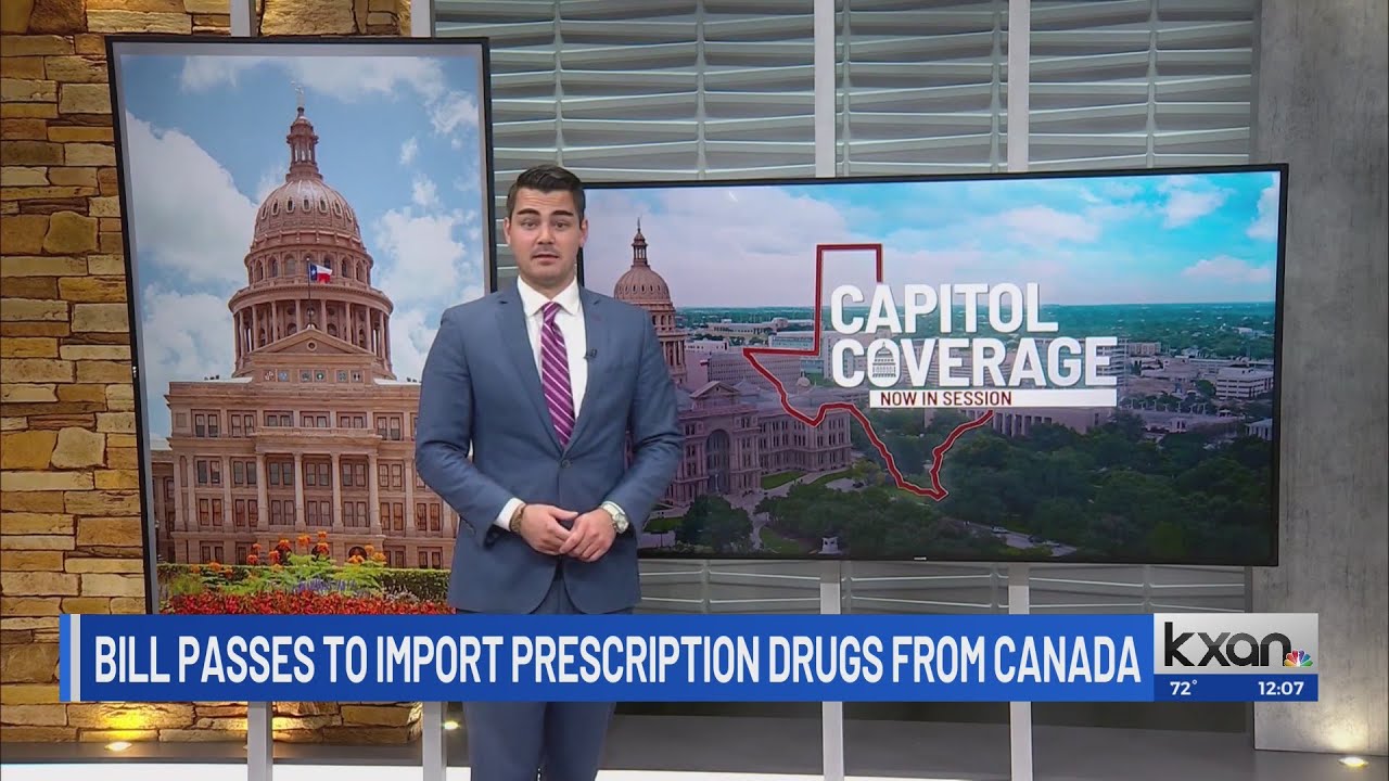 Texas' bipartisan push to import cheaper drugs from Canada