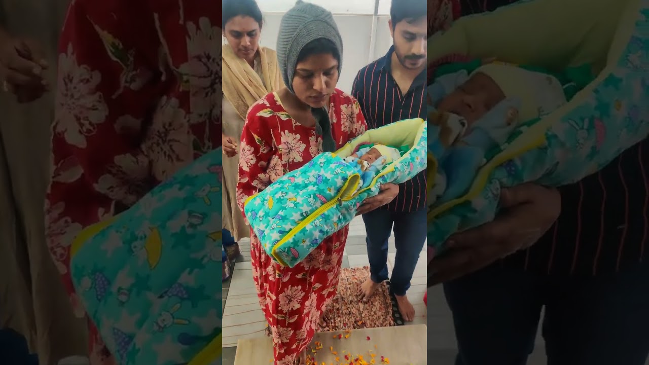 Our New Born Baby Boy  Welcoming Home 