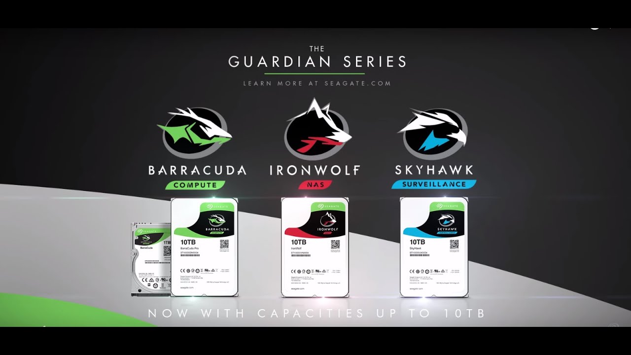 The Guardian Series - Seagate's 10TB Hard Drives