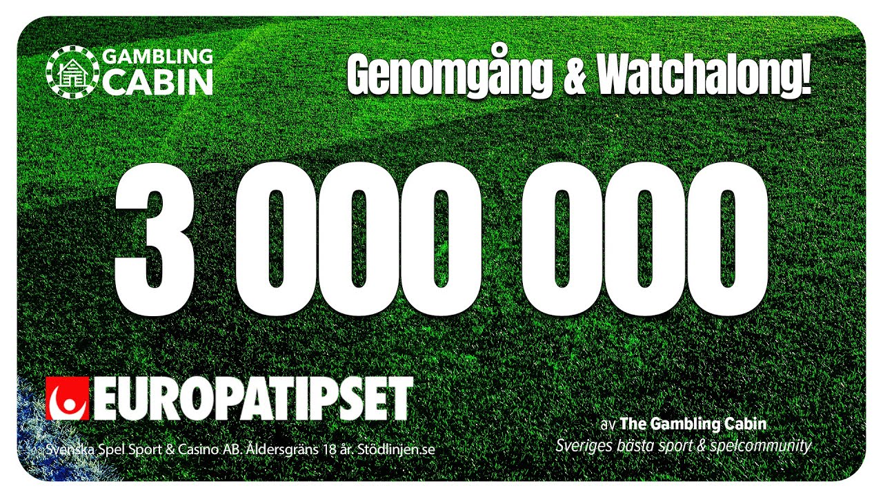 Europatipset JACKPOT med Adam & William
