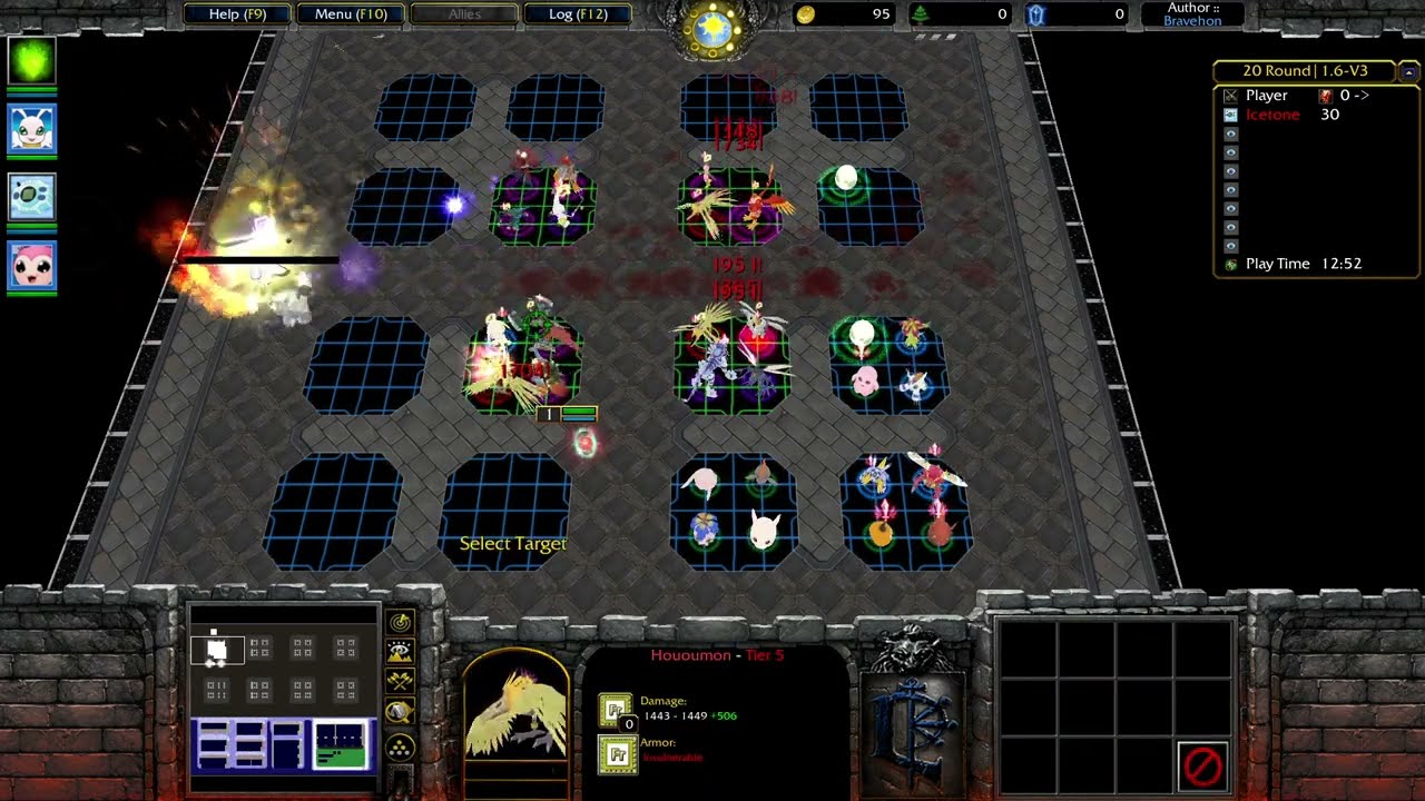Warcraft 3 - Digimon Drt 1.6 v3 - Free build  (Dificulty 5)