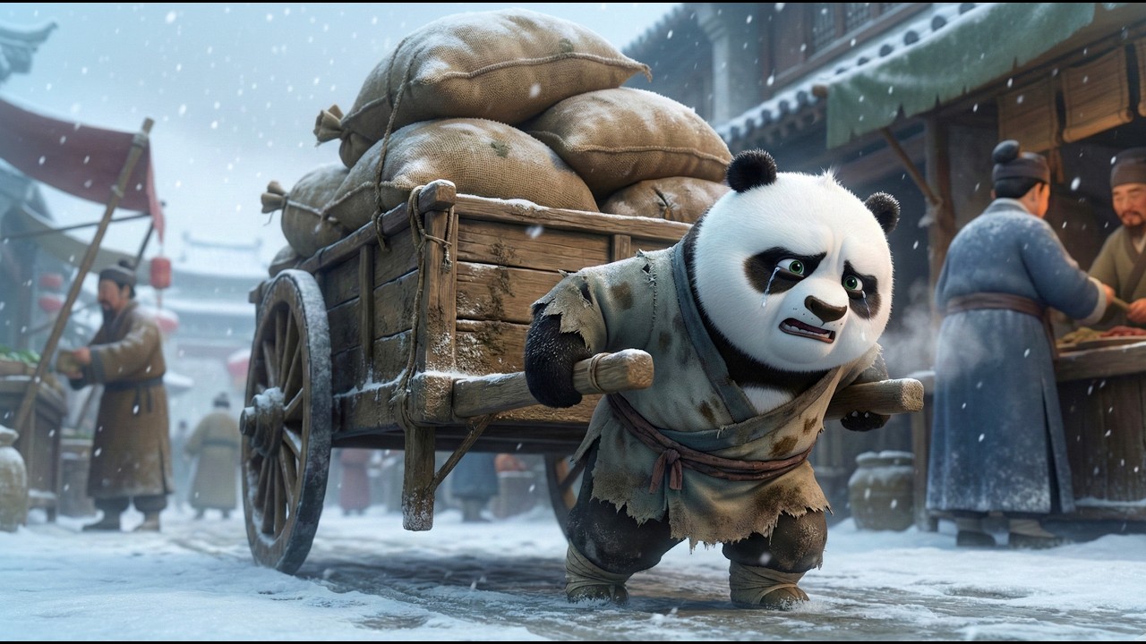 The Boss Abused the Tiny Panda Since Childhood 😭 | A Heartbreaking Life 💔