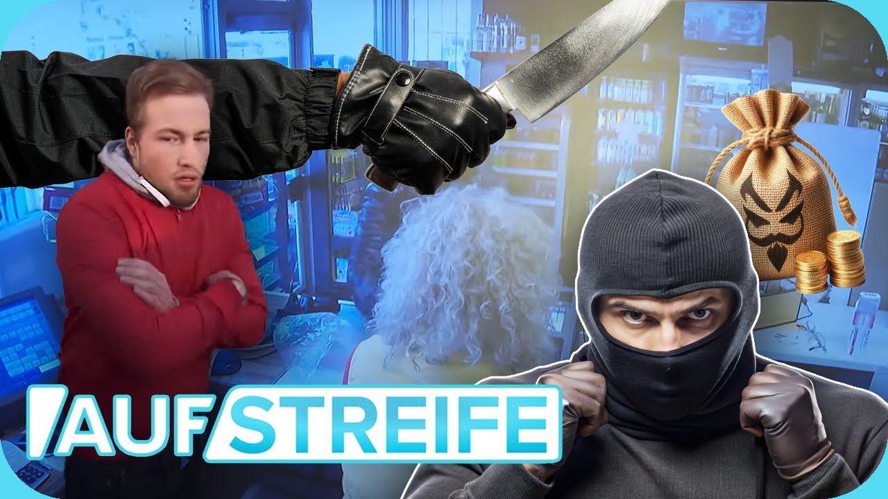 RAUBÜBERFALL FÜR MAMA 😨 Tankstellenüberfall sorgt für Chaos! 🚨 | Auf Streife | SAT.1