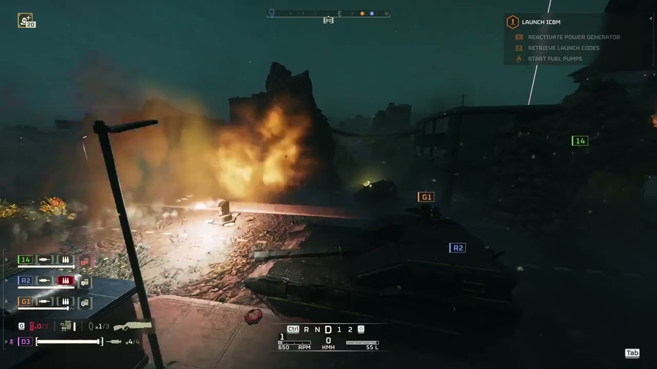 [Helldiver 2] Testing thing on bugs then fighting hulk on Lesath