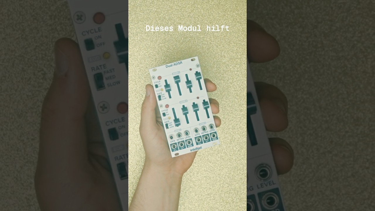 ADSR H&uuml;llkurven leicht erkl&auml;rt f&uuml;r Synthesizer Anf&auml;nger & Anf&auml;ngerinnen!