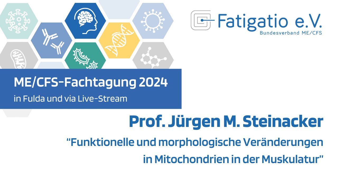 Prof. J&uuml;rgen M. Steinacker - Vortrag auf der ME/CFS-Fachtagung 2024 des Fatigatio e.V.