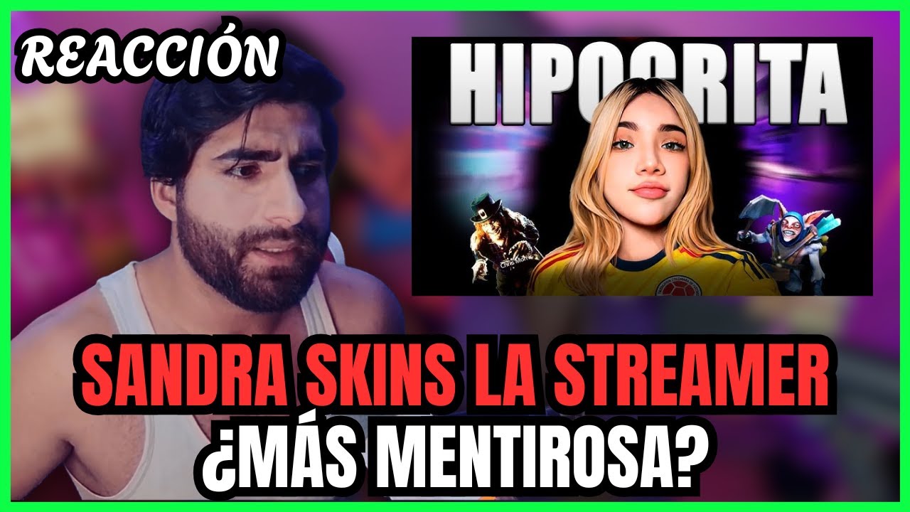 🙀CARLOS REACCIONA A SANDRA SKINS LA STREAMER MÁS MITÓMANA 💥 Demetrio Reacciones