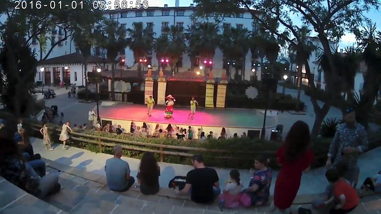 Winnie In The Minidisco At PortAventura Hotel El Paso, Salou, May 2018