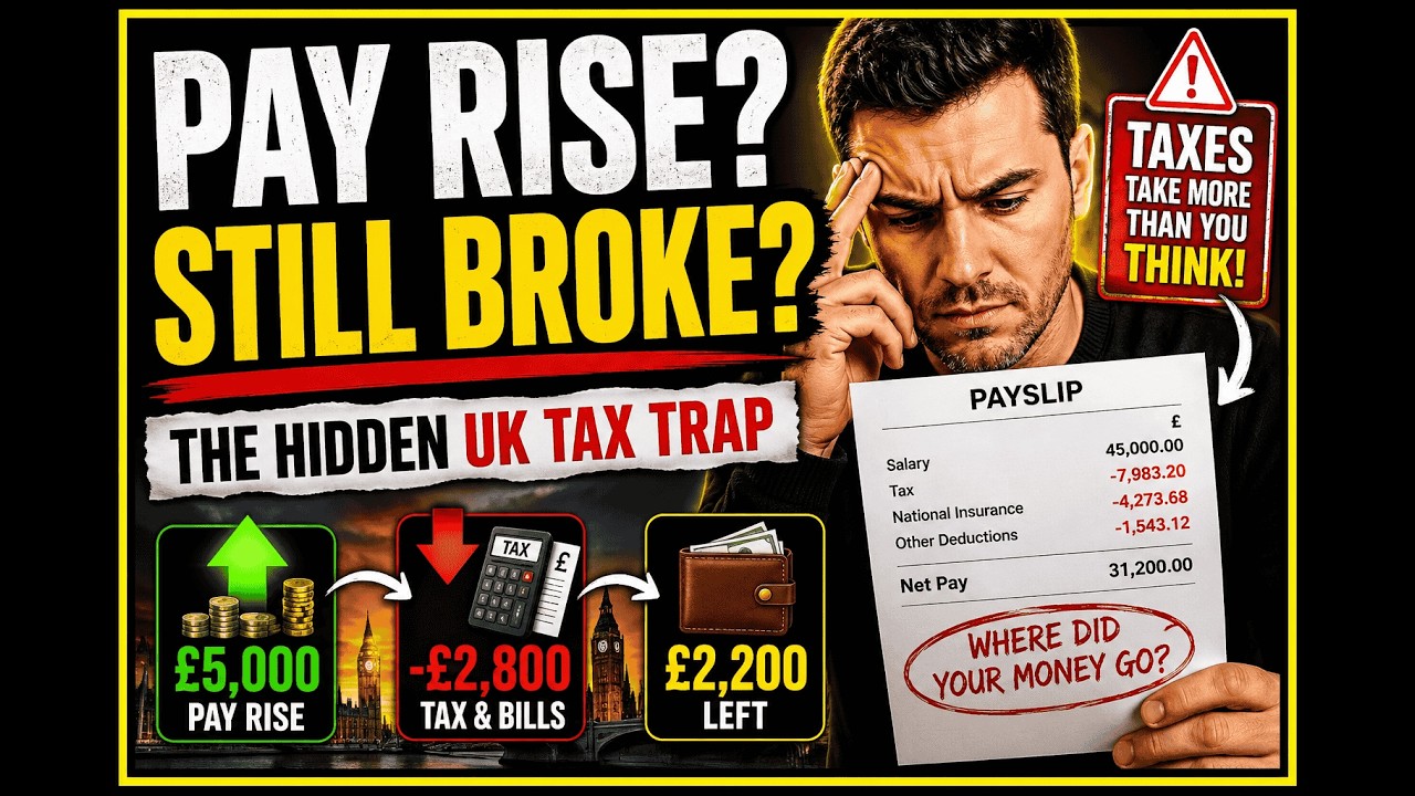 Why Your Pay Rise Feels Like A Scam (The Hidden UK Tax Trap)