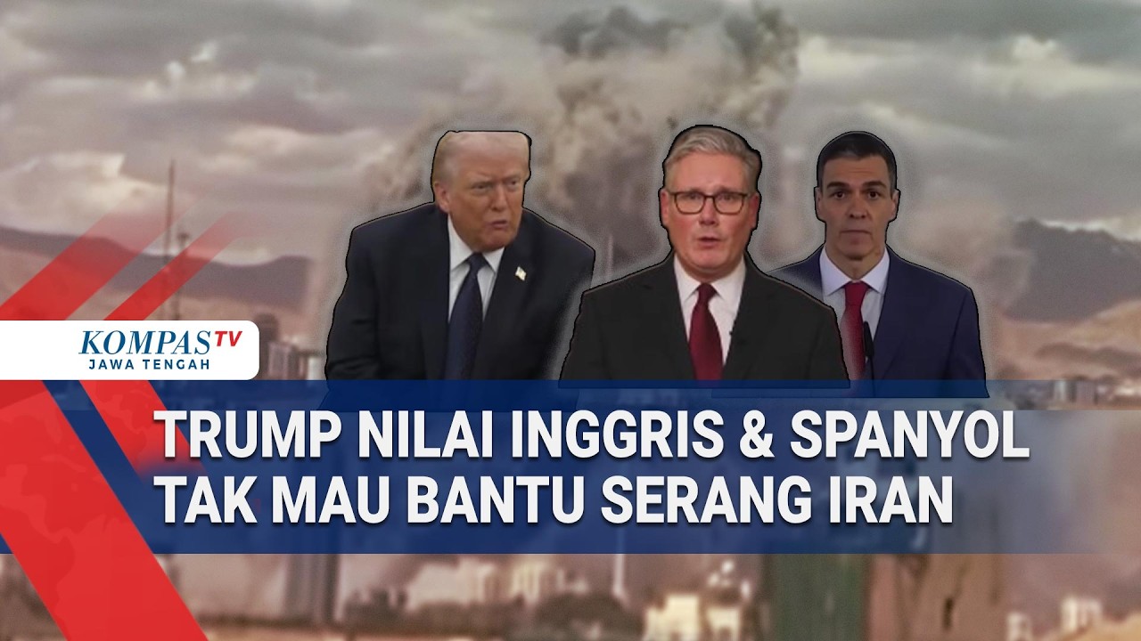 Trump Nilai Inggris & Spanyol Tak Mau Bantu Serang Iran
