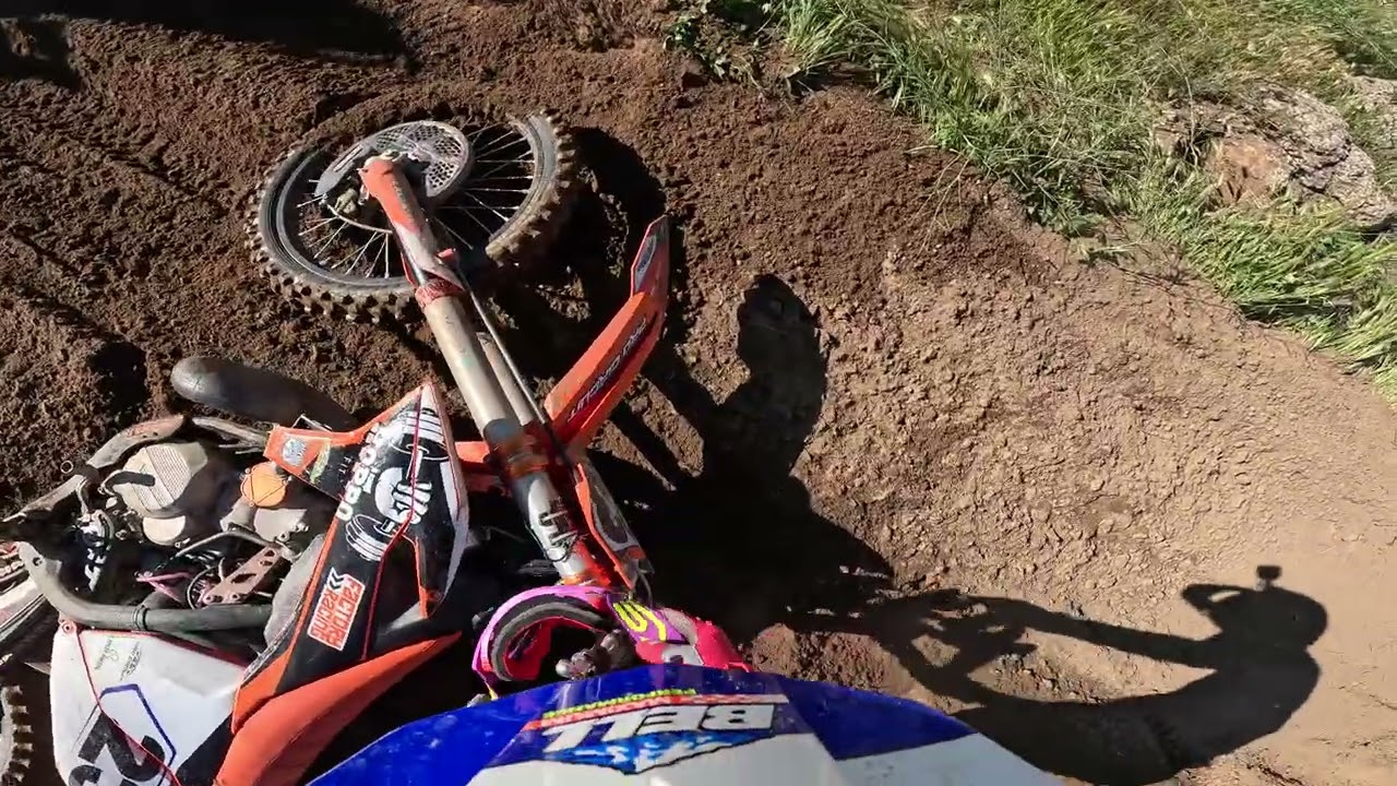 Everything is good until it’s not . Roughest track I ever ridden. 