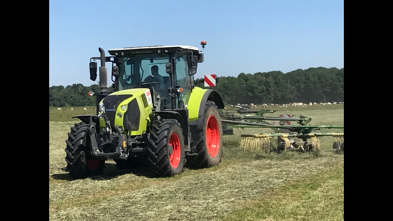 Andainage 2020 // CLAAS ARION 510