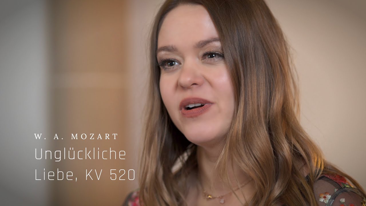 W.A. MOZART: Unglückliche Liebe, KV 520 | Katerina v. Bennigsen, Sopran | Sarah Christ, Harfe