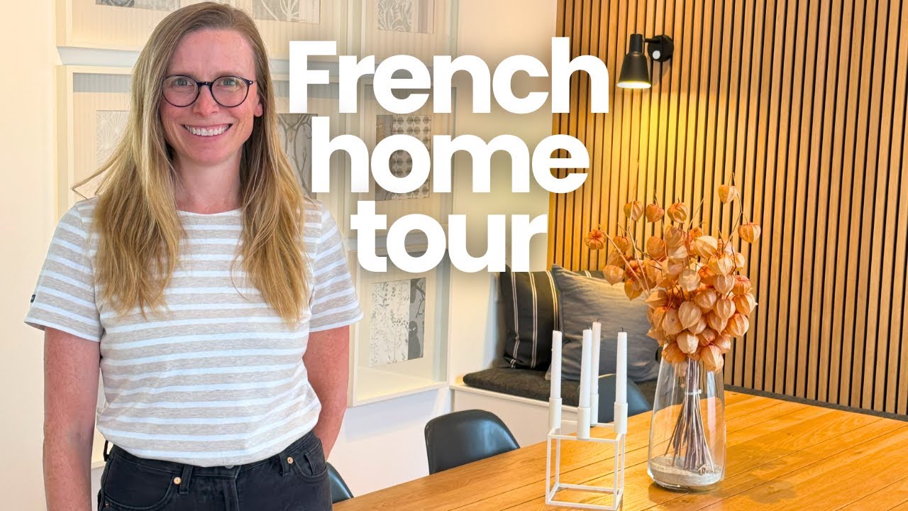 Modern family living in our typical French house