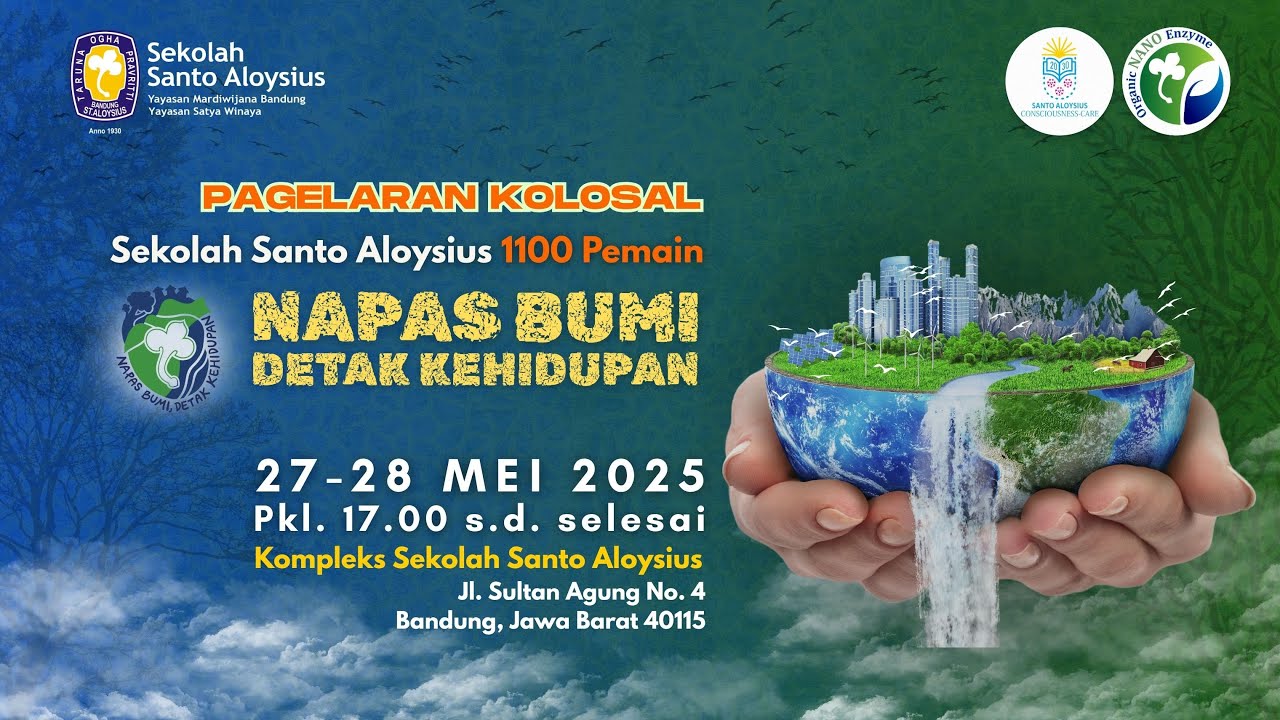 Pagelaran Kolosal 1100 Pemain - Napas Bumi, Detak Kehidupan