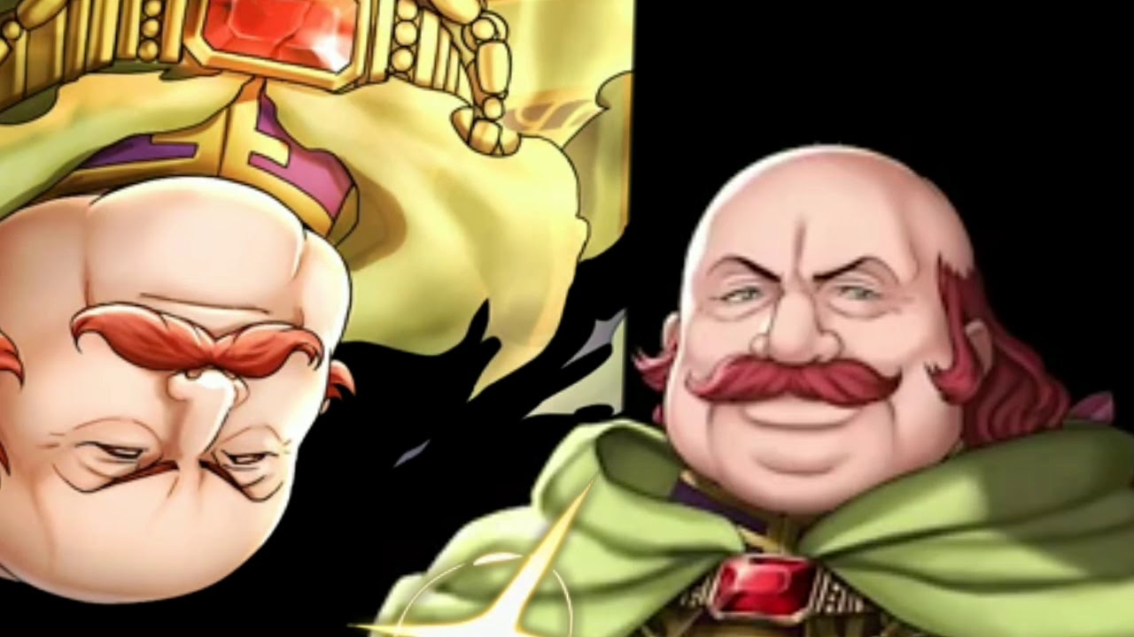 Oliver's lines from Fire emblem heroes with power hungry fool in the background