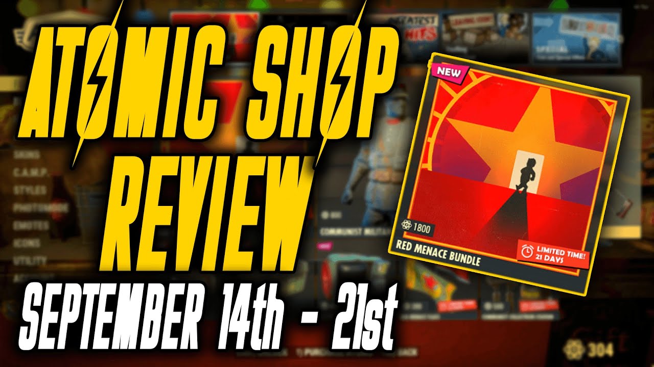 Fallout 76 Atomic Shop Update | September 14th - 21st 2021