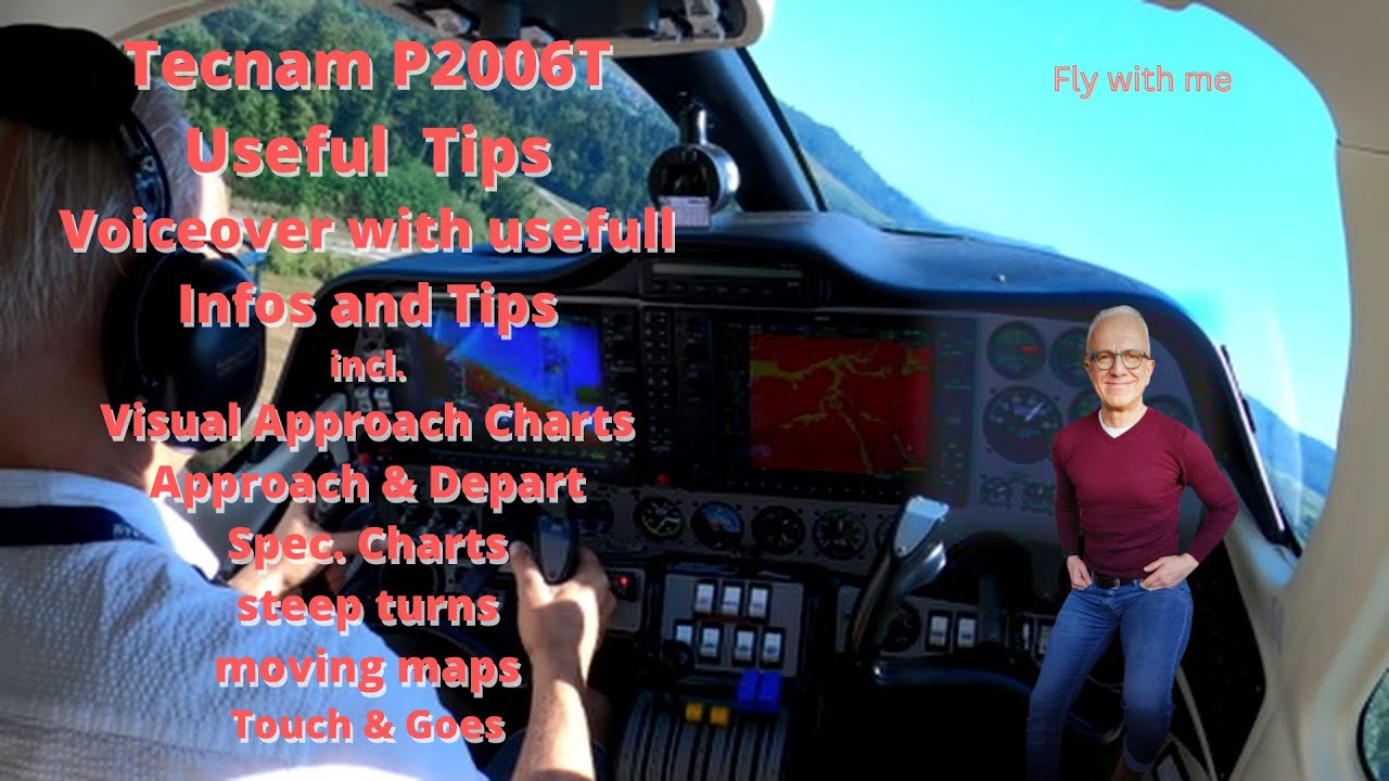 How to Fly the Tecnam P2006T , Voice Over with Useful Infos and Tips.