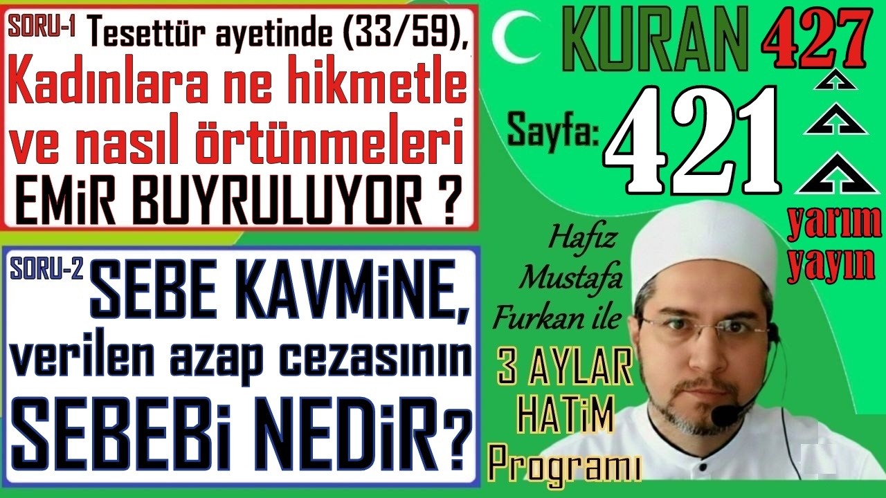 Kur'an sayfa 421-426 Ahzab suresi tilaveti (bu videonun devamı için sonuna doğru verilen linke izle)