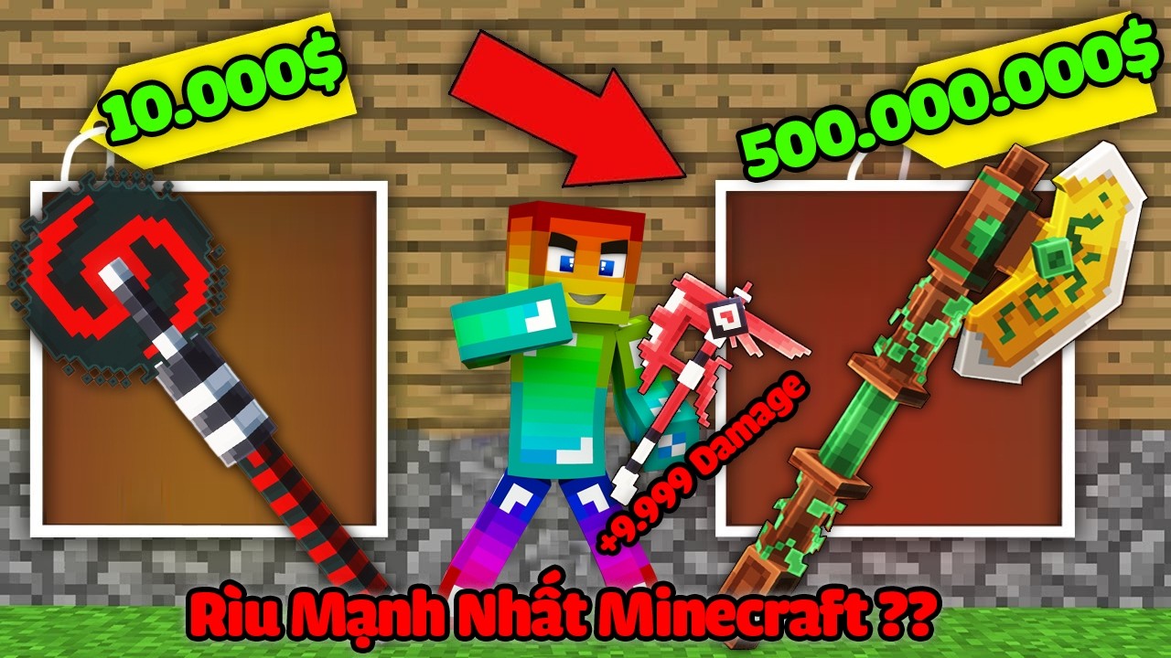 MINI GAME : CUỘC THI RÌU CHẶT GỖ VIP ** NOOB CHẶT GỖ KIM CƯƠNG TRIỆU KG NÂNG CẤP RÌU MẠNH NHẤT MC