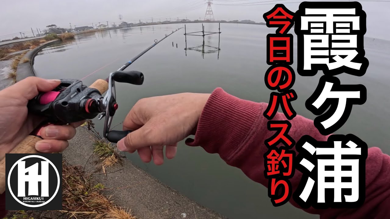 バス釣り霞ヶ浦！外浪逆浦日の出ワンド2025年12月16日