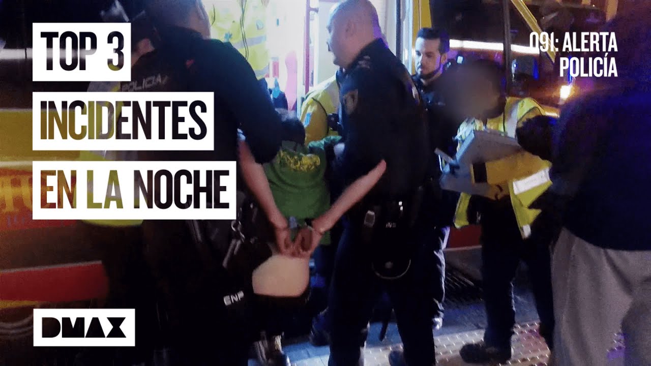 Top 3 incidentes en la noche | 091: Alerta policía