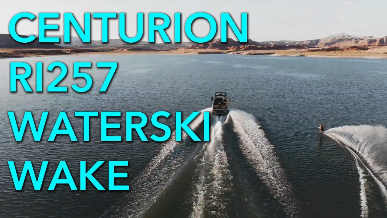 Waterskiing Behind a Centurion Ri257 - How is the Ski Wake?