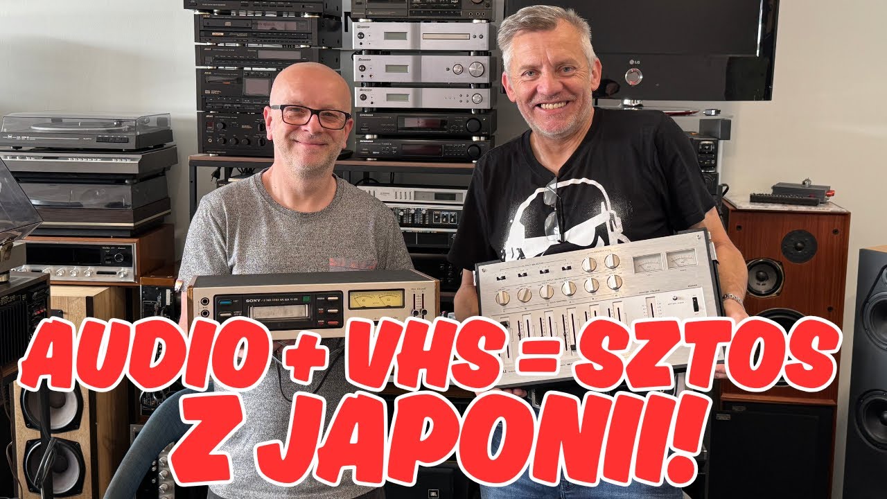 Audio zabawki i coś dla fan&oacute;w VHS prosto z Japonii