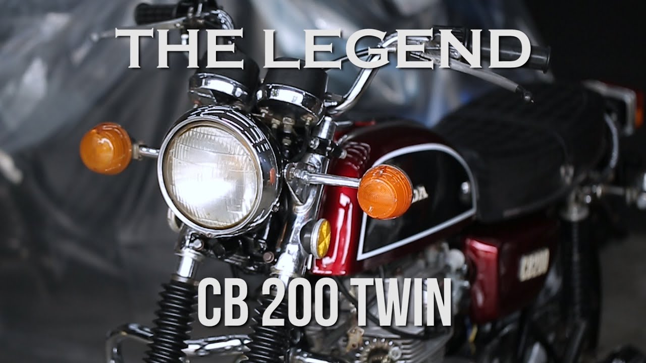 RIDING IMPRESSION & REVIEW CB 200 TWIN 1976