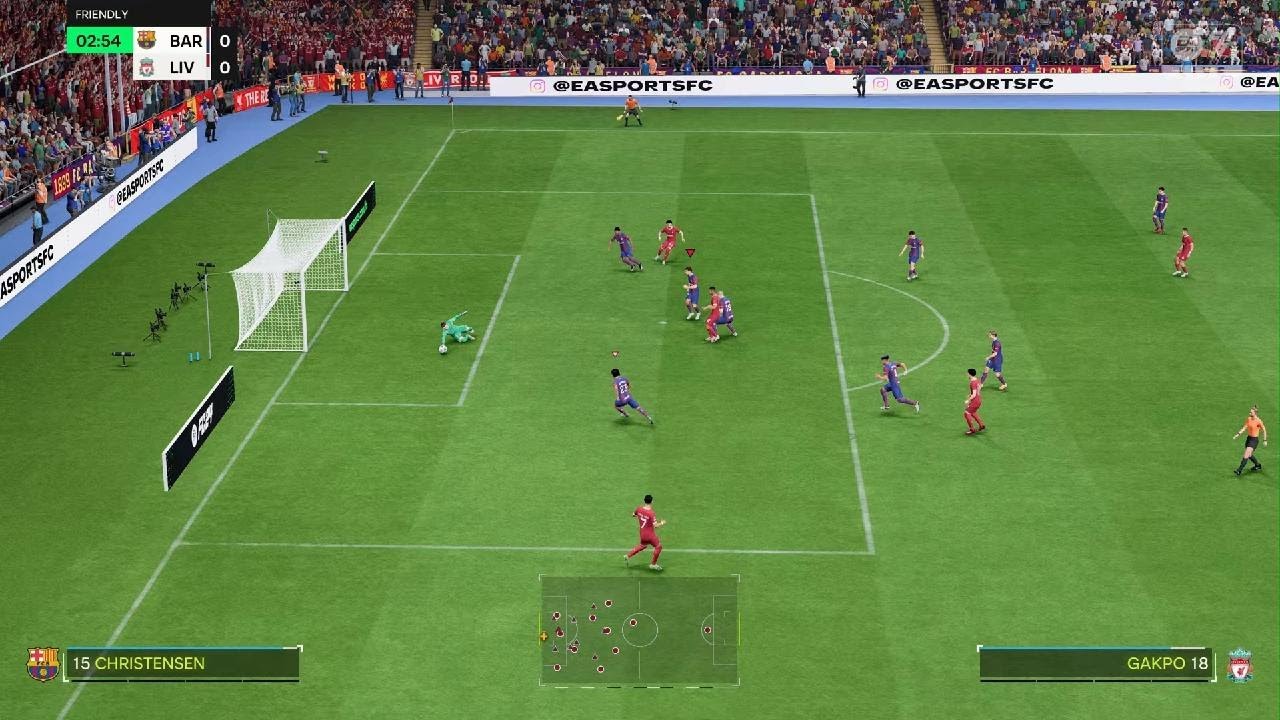 EA SPORTS FC 24 Barcelona Vs Liverpool