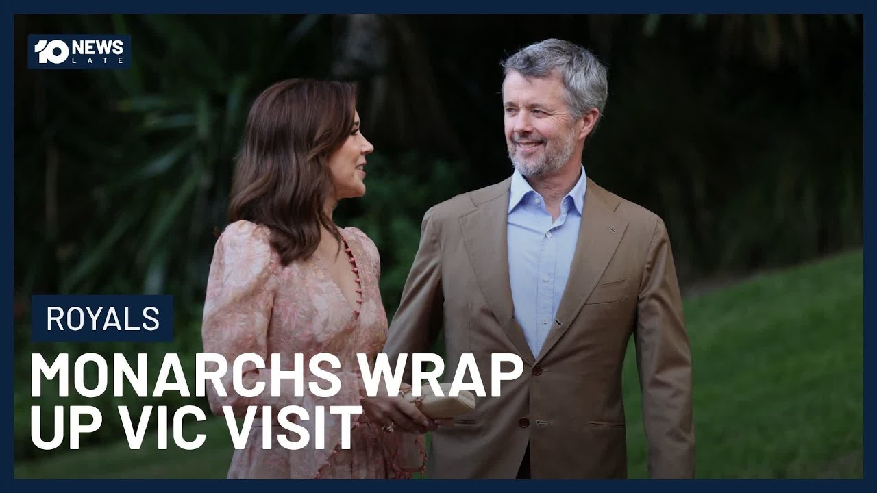 Danish Monarchs Wrap Up Melbourne Visit With Garden Party | 10 News