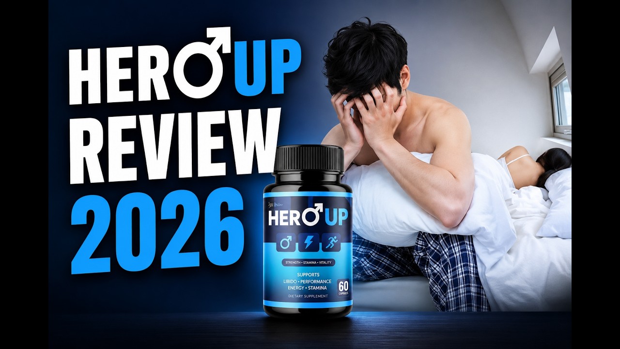 HERO UP REVIEW 2026 | Does It Really Improve Male Energy, Stamina and Low libido?