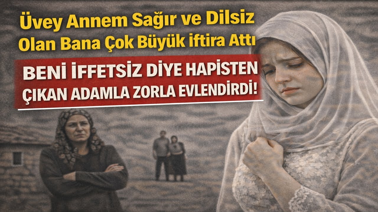 ÜVEY ANNEM ENGELLİ OLDUĞUM İÇİN BENİ SÜREKLİ EZDİ, 