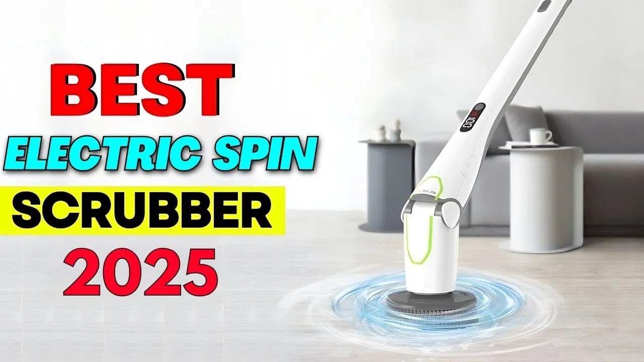 Top 5 Best Electric Spin Scrubber 2025 | The Ultimate Cleaning Solution