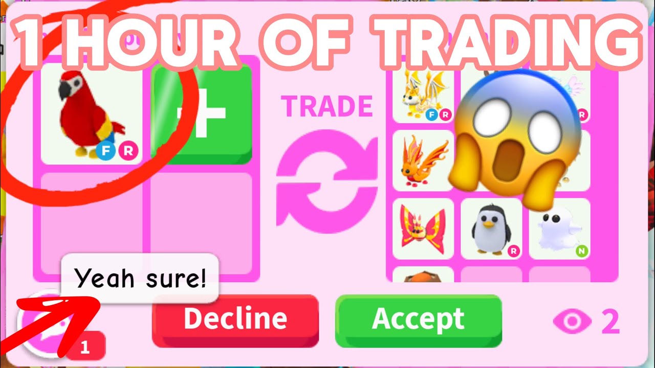 💖1 Hour of Adopt me Trading💖 High Tiers! Growing My Inventory! Adopt me Roblox