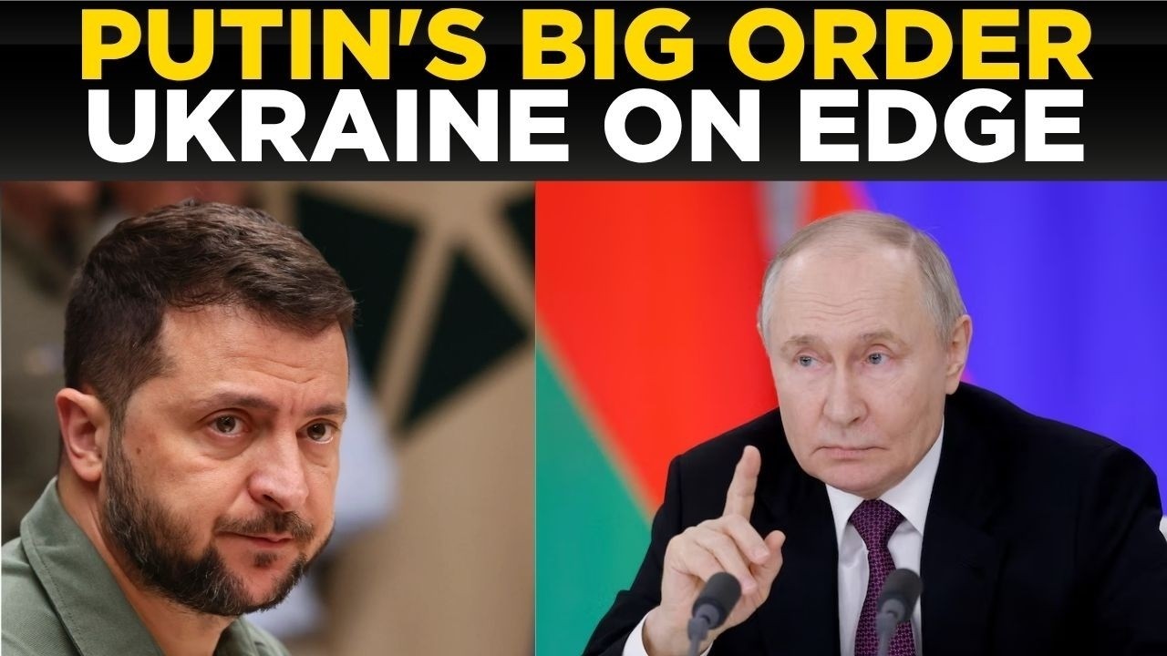 LIVE NEWS | 'Time For Action': Putin's HUGE Order Shocks Zelenskyy | Ukraine In Flames Tonight?
