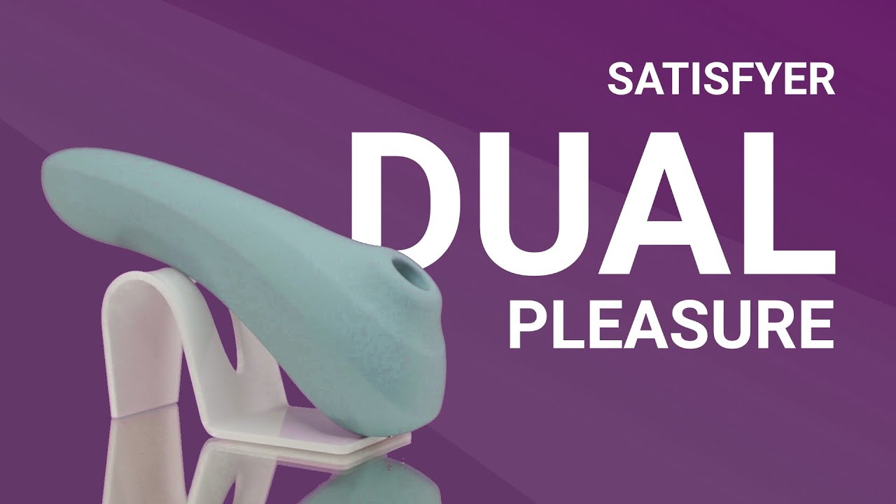 🔞 Dual Pleasure Satisfyer смарт вибратор и вакуумный стимулятор 2-в-1 / Стимулируй себя правильно💕