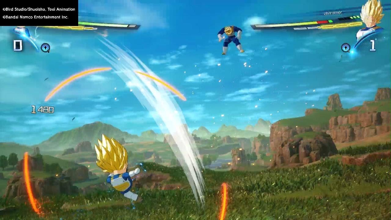 Daima Vegeta vs DBZ Vegeta