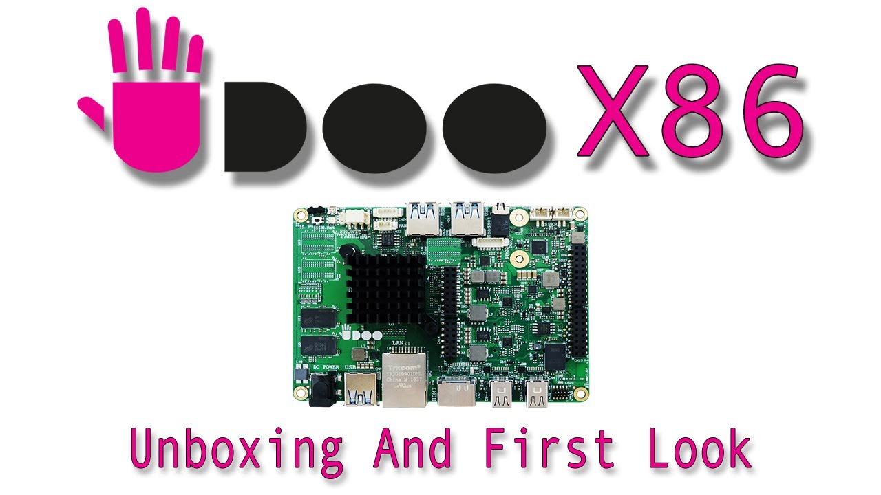 UDOO X86 Unboxing And First Look Running Windows 10