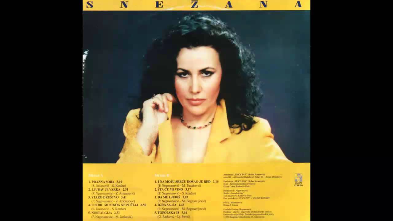 Snezana Savic - Topolska 18 - (Audio 1995) HD