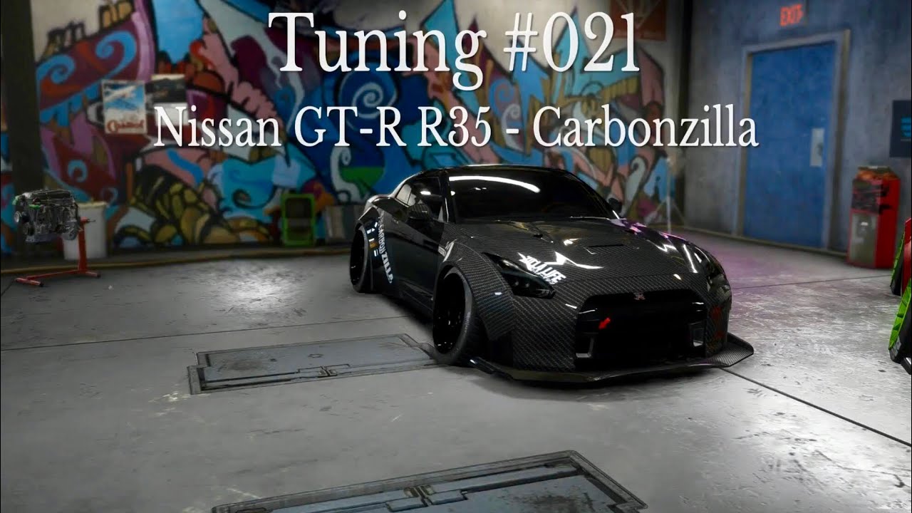 Need for Speed Payback - Tuning #021 Nissan GT-R R35 Carbonzilla