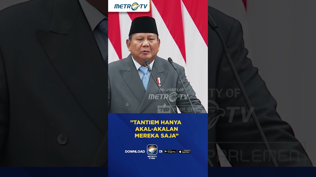 Prabowo Sebut Tantiem Hanya Akal-Akalan Direksi BUMN #shorts