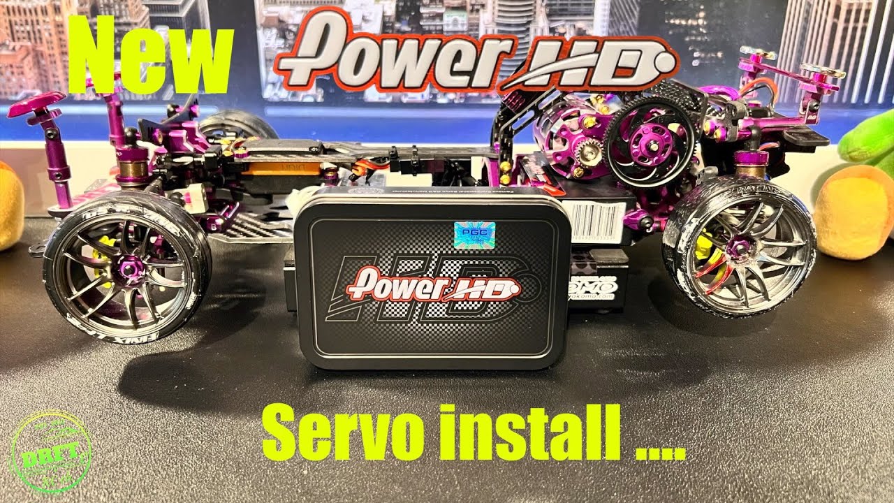 Power HD D15 Servo ( Purple Version ) install in my ReveD MC-1
