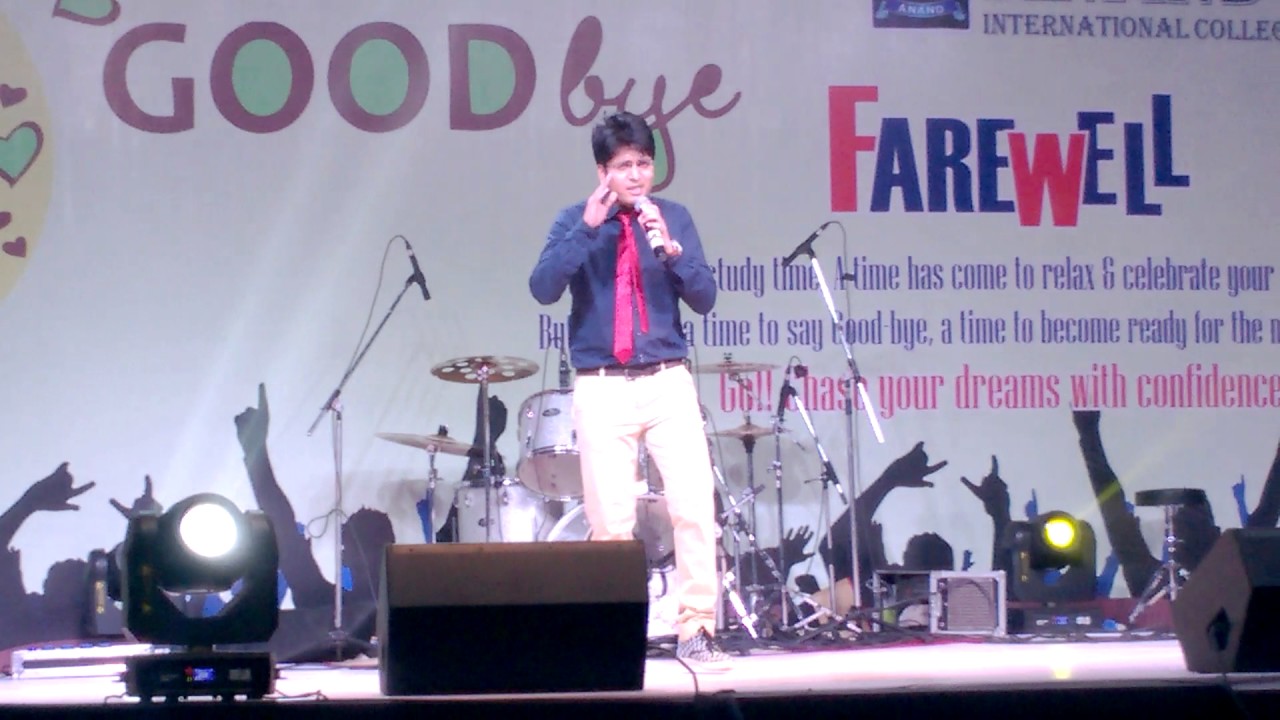 Best mimicry of Anand international college of engineering by Narendra Singh