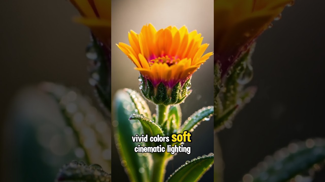 Time Lapse 8 second a small flower 🌺 