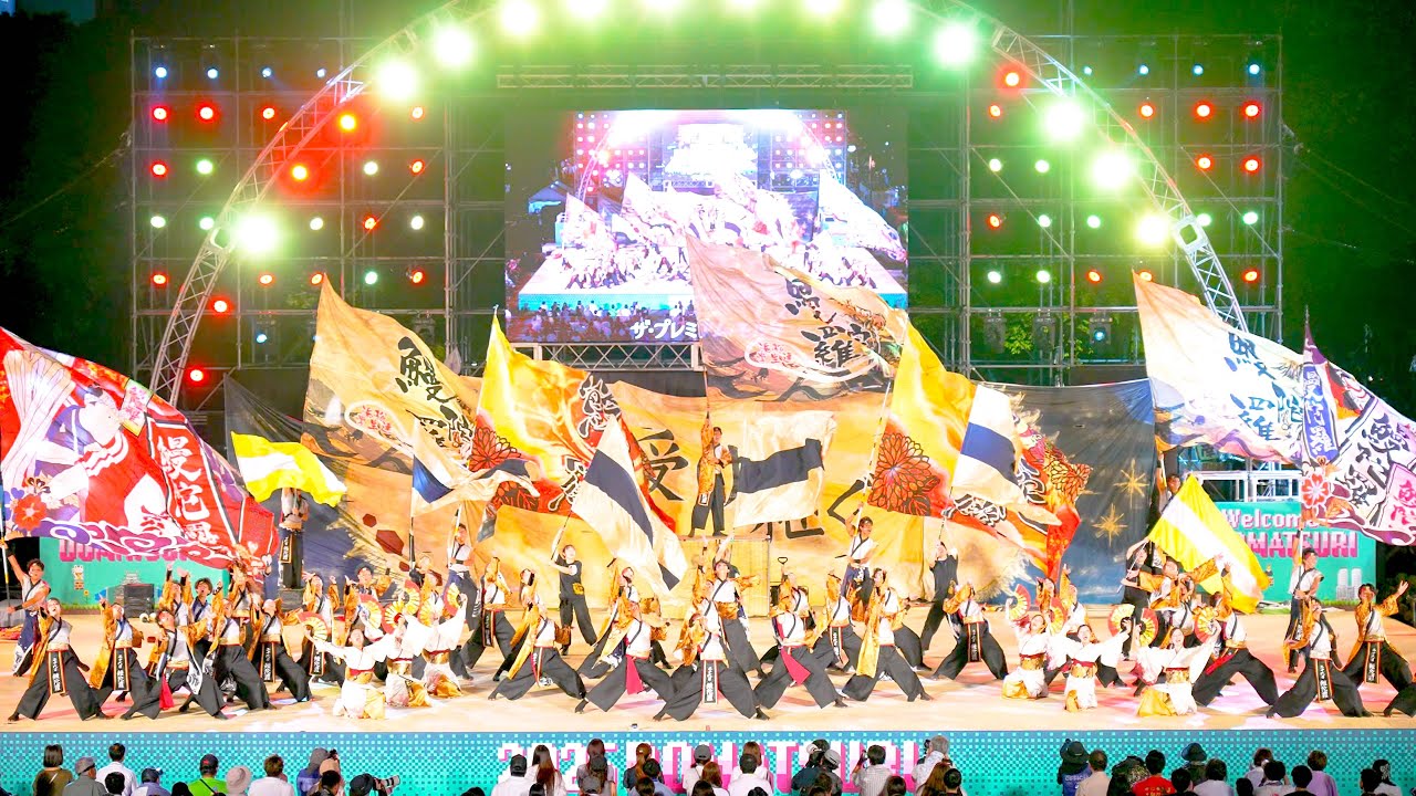 [4K] 浜松学生連鰻陀羅 【ファイナル】　にっぽんど真ん中祭り 2025 どまつり 日曜日
