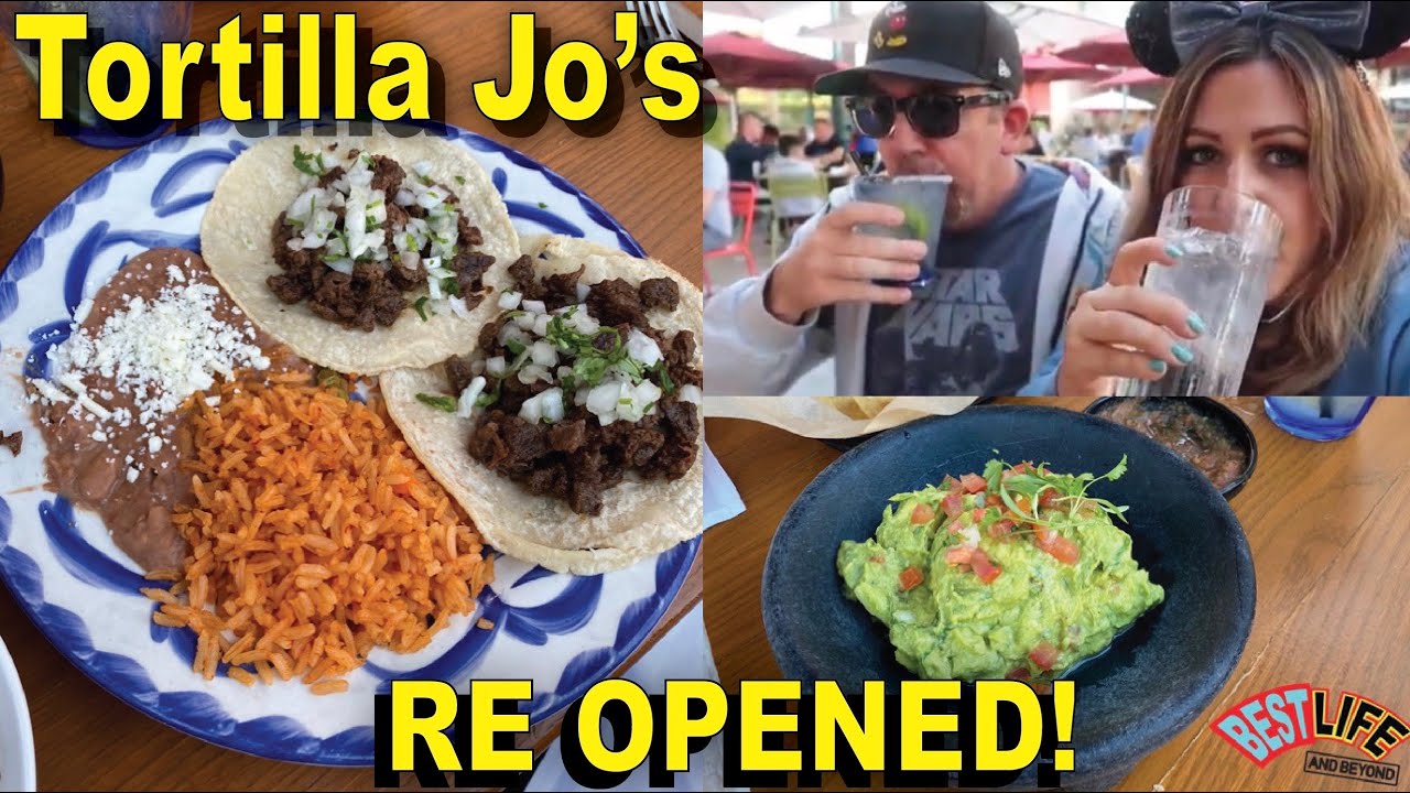 Tortilla Jo’s Downtown Disney Has Reopened! Our Entire Dinner Experience & A Big Guacamole Update!