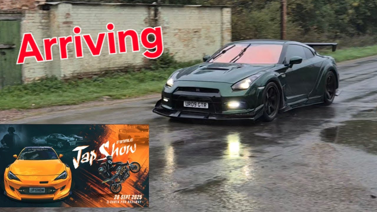  Jap Show finale Santapod 2025  wet arrivals 