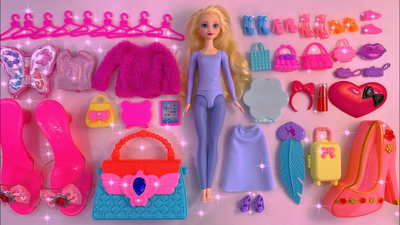 7 Minutes Satisfying with Unboxing Cute Disney Frozen Elsa Toys Collection | Review Toys | ASMR  