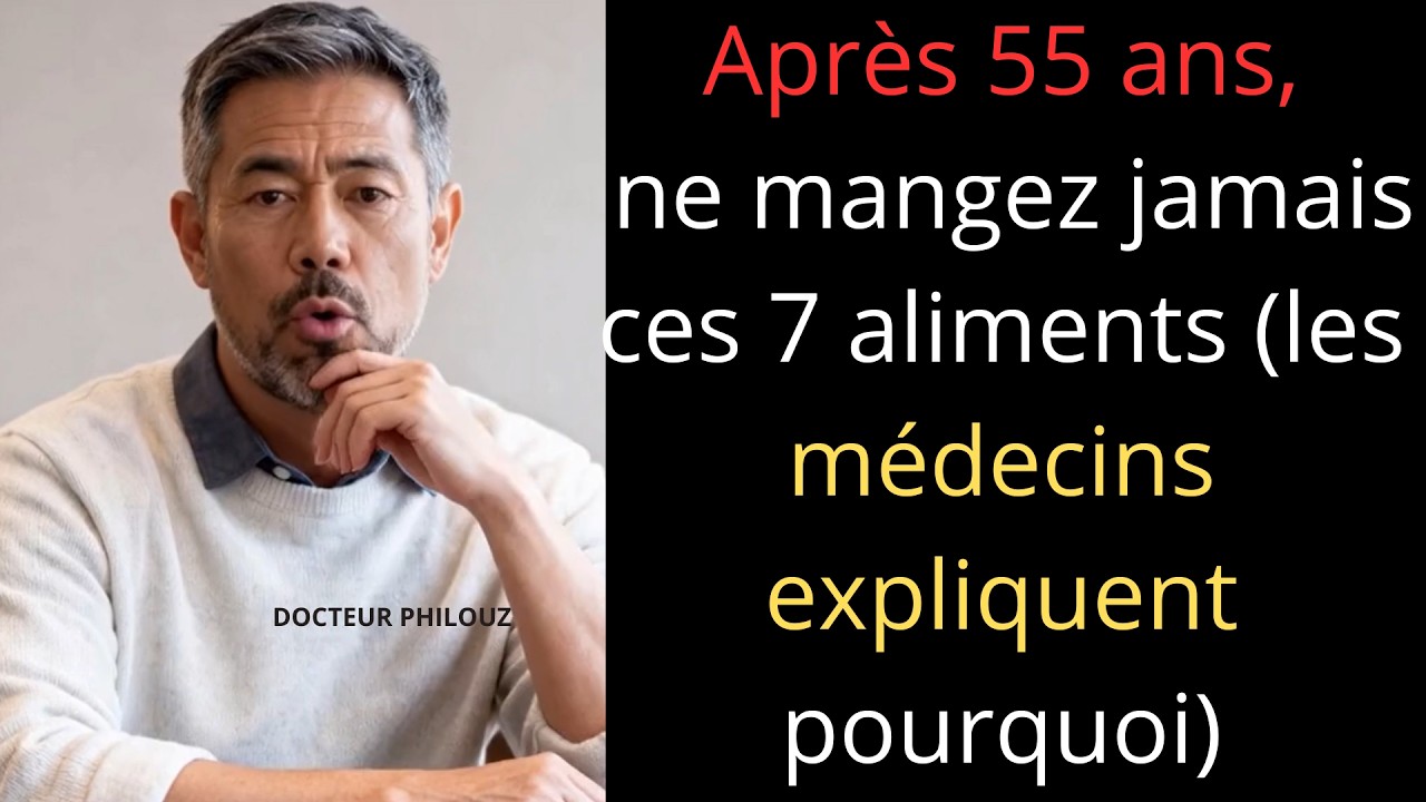 Après 55 ans, ne mangez jamais ces 7 aliments (les médecins expliquent pourquoi)